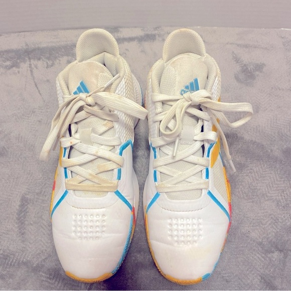 Adidas Court Vision 2.0 Rainbow Sole Art FZ1375 basketball shoes. Sz 7 men’s. main image 4